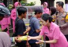 Jajaran Polresta Sidoarjo Bersama Bhayangkari Awali Tahun Dengan Aksi Sosial